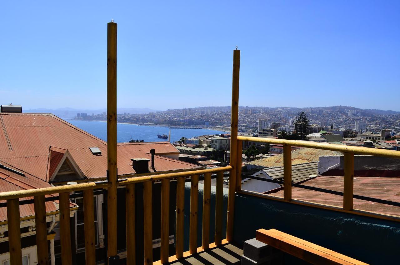 Hotel Casa Fibonacci Valparaíso Esterno foto