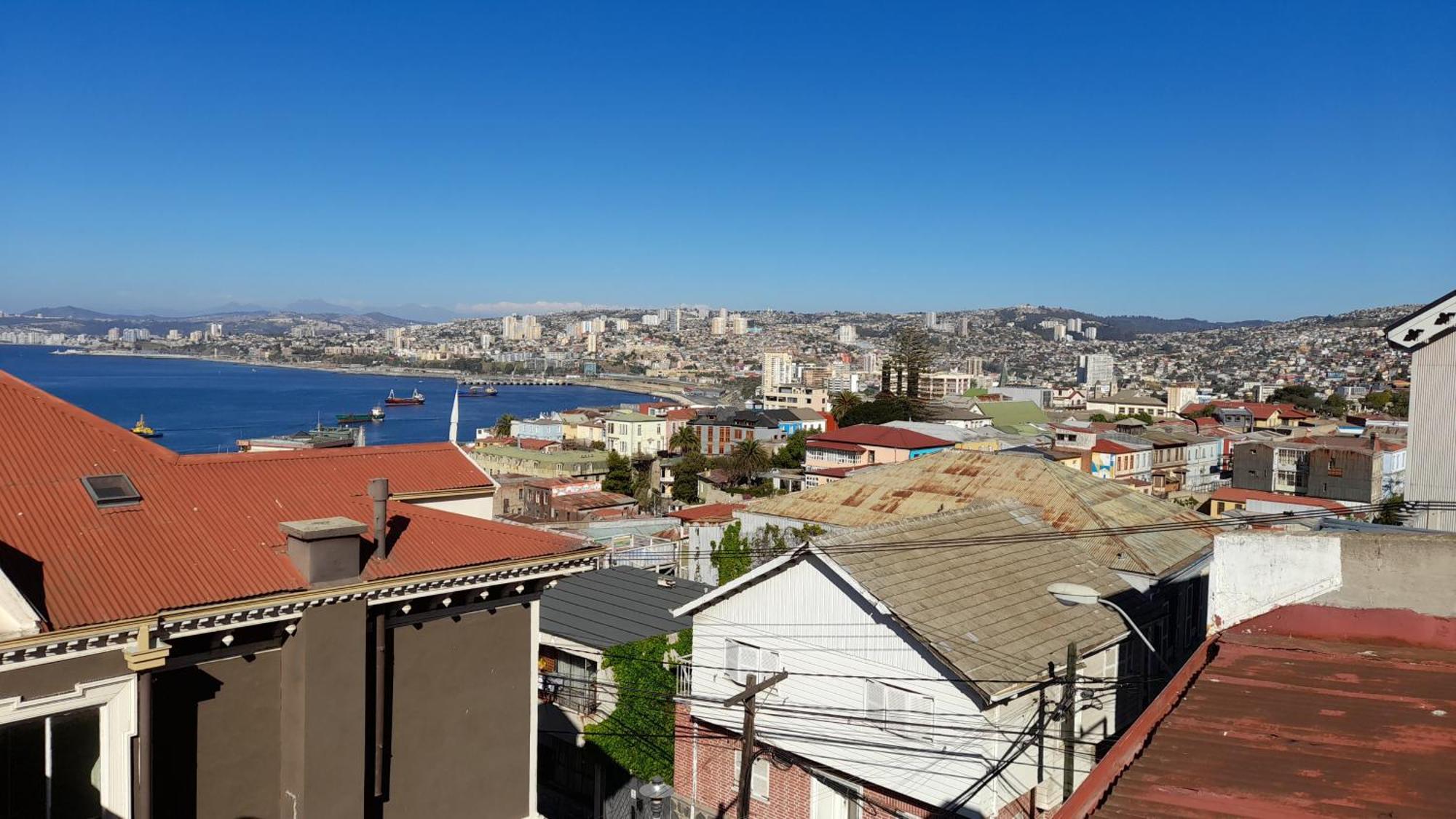 Hotel Casa Fibonacci Valparaíso Esterno foto