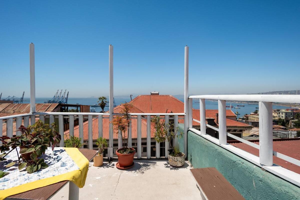 Hotel Casa Fibonacci Valparaíso Esterno foto