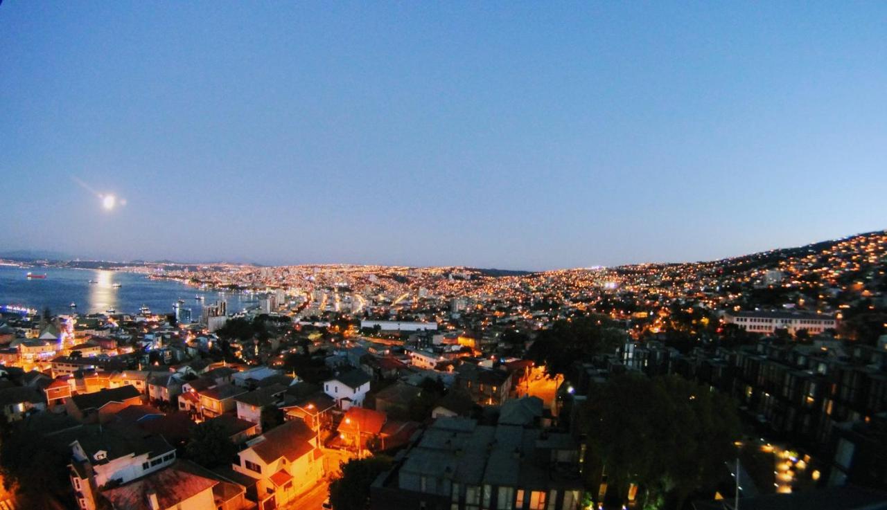 Hotel Casa Fibonacci Valparaíso Esterno foto